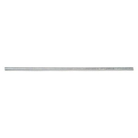 MIDWEST FASTENER Fully Threaded Rod, 8-32, Grade 2, Zinc Plated Finish, 10 PK 76927
